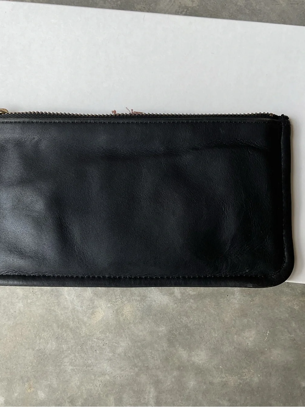 Vintage Coach Black Leather Skinny Mini Case - Picture 5 of 6